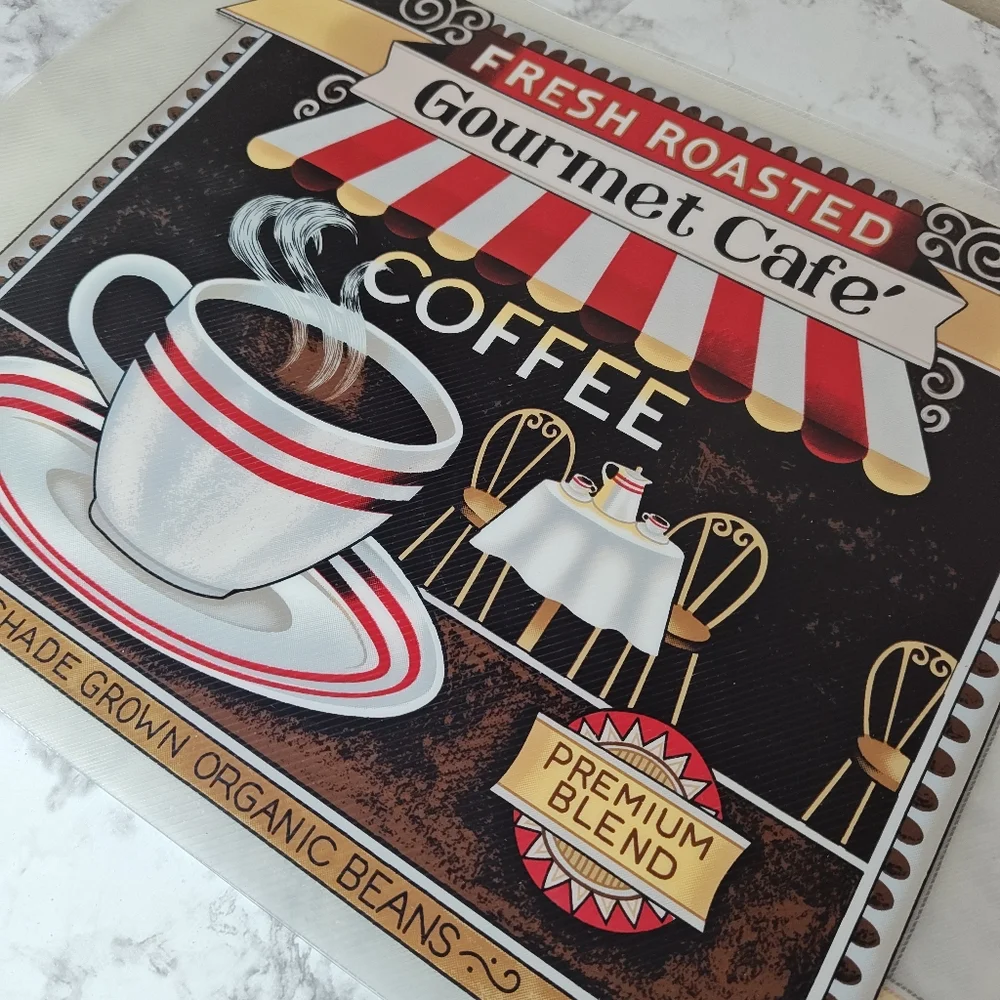 Set Of 6 Coffee Placemats